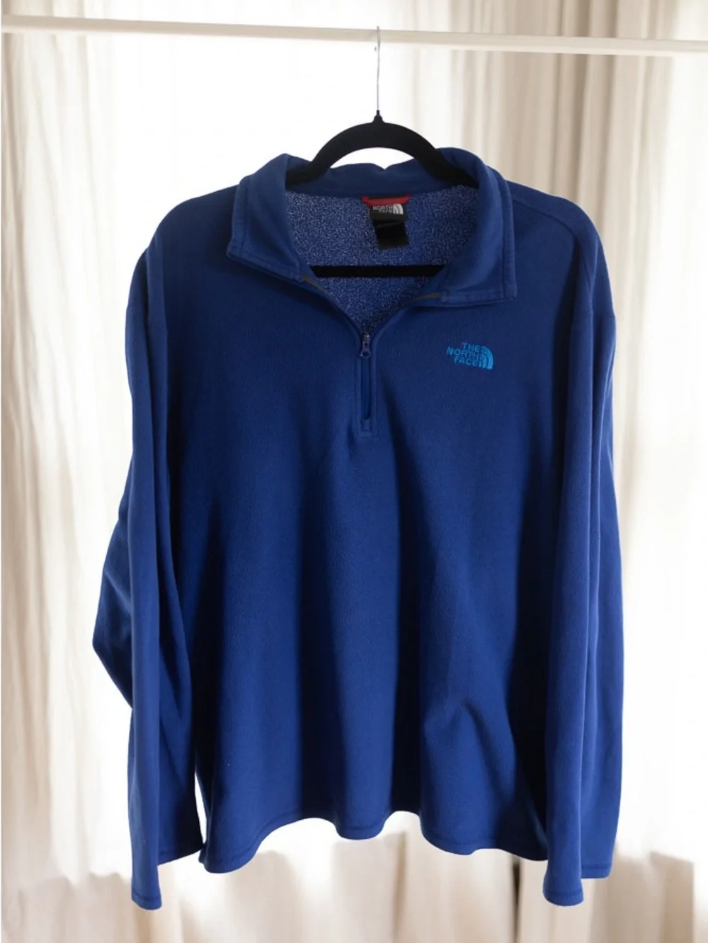 The North Face Men's Deep Blue Half-Zip Fleece Pullover